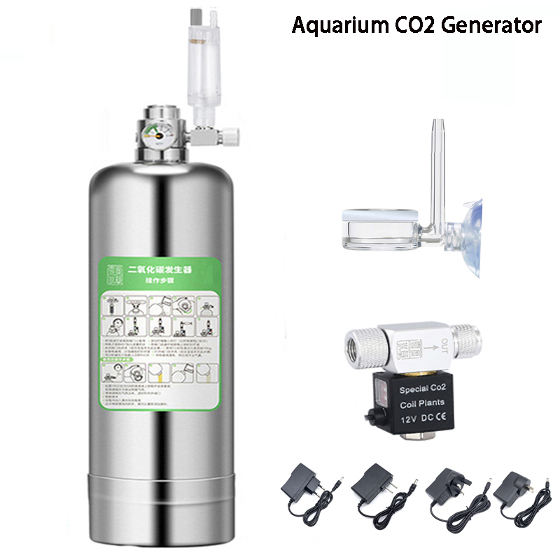 Planted Aquarium Co2 System - Kit sistem penghasil CO2 akuarium baja