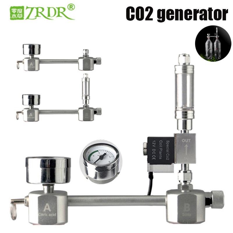 Planted Aquarium Co2 System - CO2 akuarium sistem Regulator Kit co2