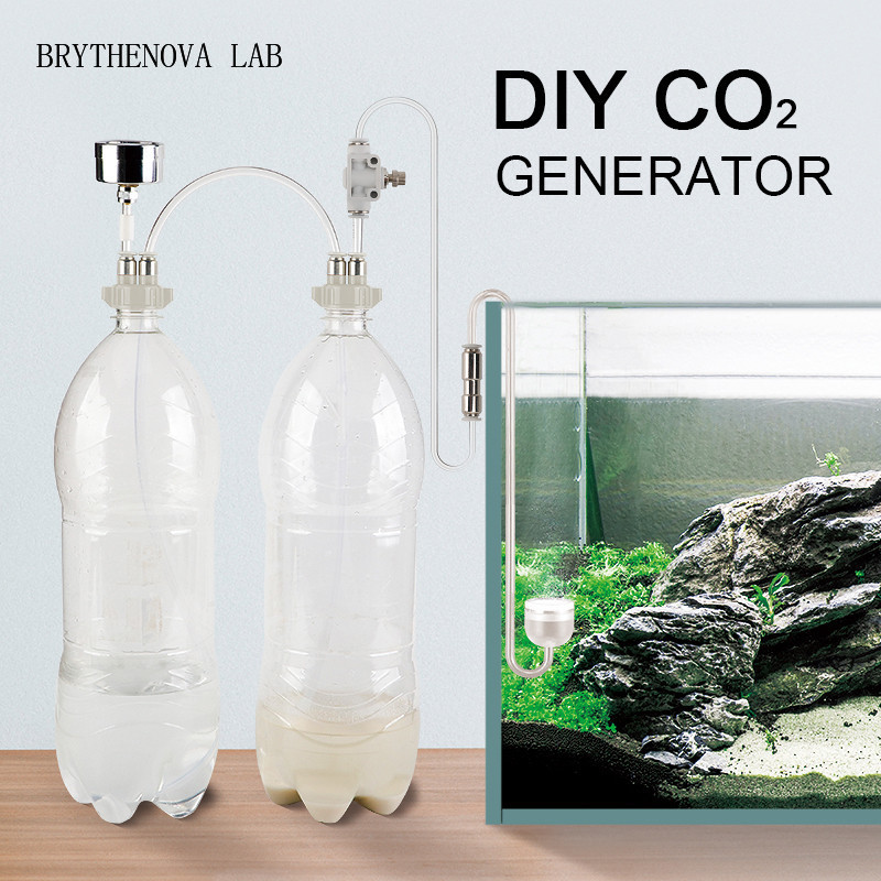 Generator CO2 untuk Akuarium T - Planted Aquarium Co2 System ulasan dan harga