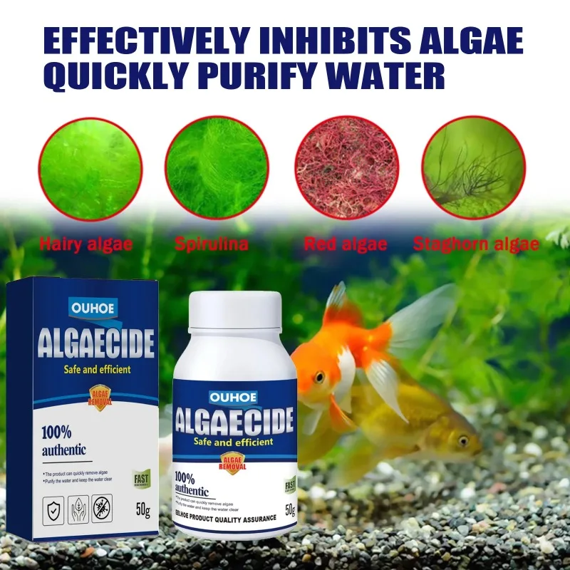 50g Algaecide Efisiensi Tinggi - Planted Aquarium Fertilizer ulasan dan harga