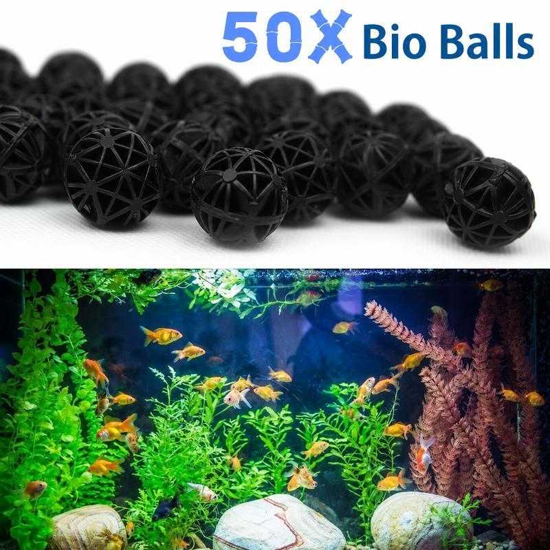 50 Buah Bola Filter Bio Akuari - Planted Aquarium Fertilizer ulasan dan harga