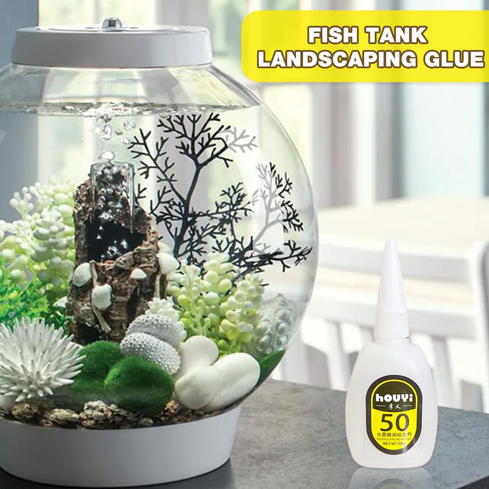 50/100g Lem Instan Bening untu - Aquarium Plant ulasan dan harga
