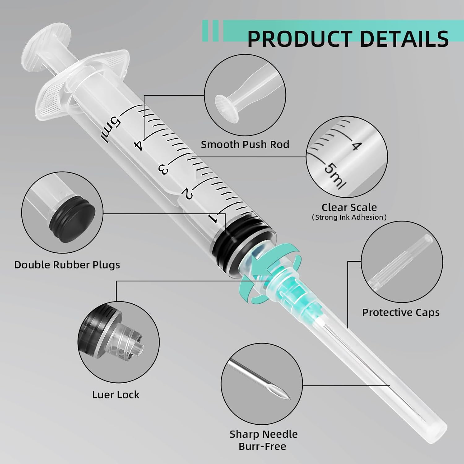 Suntik Luer Lock 5ml, Cocok un - Aquarium Plant ulasan dan harga