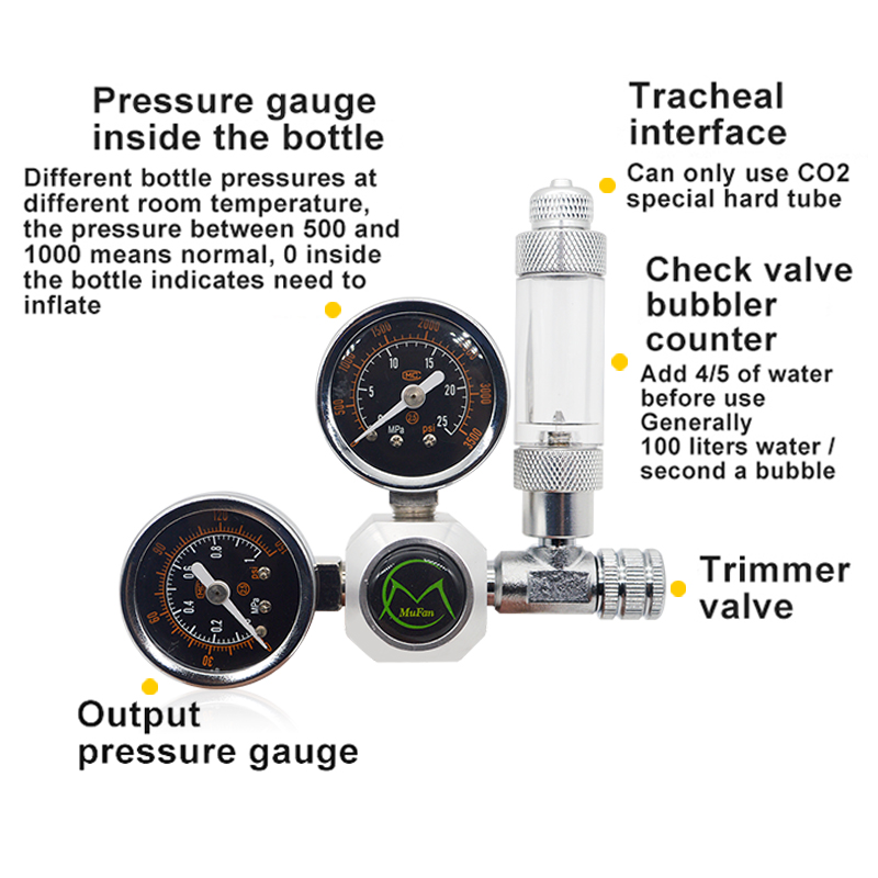 Katup satu arah akuarium, Regu - Planted Aquarium Co2 System ulasan dan harga